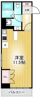 アル・ドゥ・6【5階】の間取り