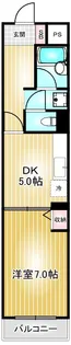 アーバンライフ金山Ⅱ【7階】の間取り