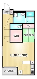 RADIANCE鶴舞【2階】の間取り