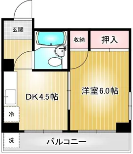 平田ビル【3階】の間取り