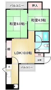 谷口ビル【2階】の間取り