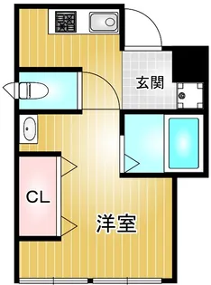 fビル新栄I【2階】の間取り