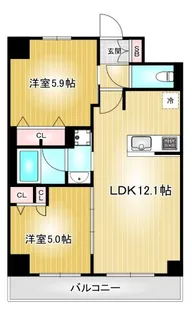 S-RESIDENCE高岳ardent【3階】の間取り