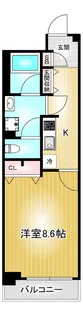 Enchante 泉【6階】の間取り