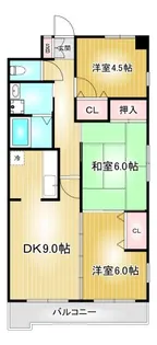 changu Ⅲ 泉【13階】の間取り
