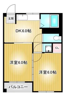 明治第1ビル【2階】の間取り