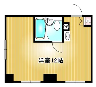 ライオンズ名古屋ビル【3階】の間取り