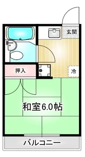 コットンハウス【1階】の間取り