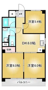 第42プロスパー【4階】の間取り