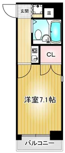 キャピタル上前津【2階】の間取り