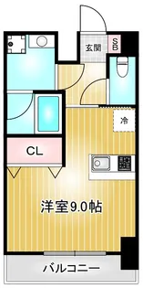 グランテラス熱田【2階】の間取り