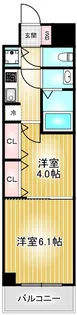 S-RESIDENCE六番町【2階】の間取り