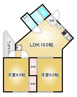 ガーデン千種【2階】の間取り