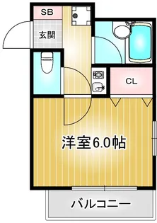 WEST1【4階】の間取り