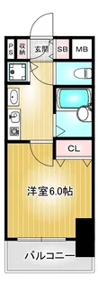 プレサンス桜通アベニュー【10階】の間取り