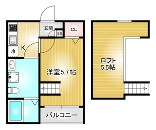 Casablancabijiou【2階】の間取り