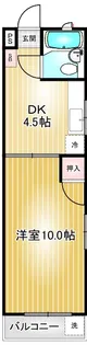 リアライズ尾頭橋【6階】の間取り