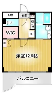 ハートヒルズ栄【4階】の間取り