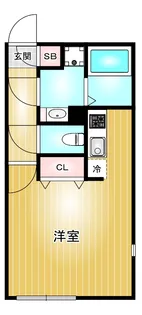 Branche桜山Ⅲ【5階】の間取り