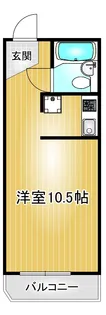 ハウス108車道【1階】の間取り