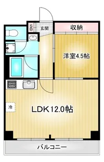 グリーンハウス吉【3階】の間取り