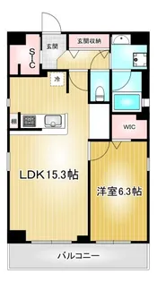スリーアイランドタワー丸の内【8階】の間取り