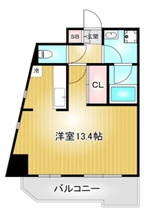 覚王山エクセル【2階】の間取り