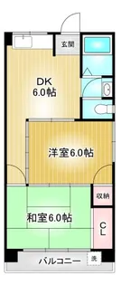 早瀬ビル【5階】の間取り