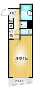インペリアルルーム(旧パールハイツカトウ )【2階】の間取り
