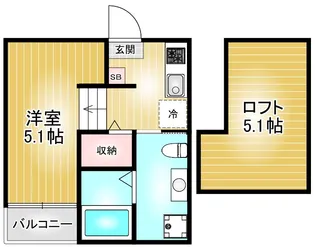 MKオリオン名古屋【1階】の間取り