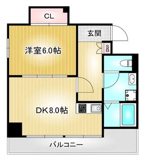ケイポイントビル(K-Point Bldg)【4階】の間取り