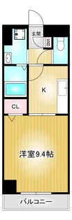 クレセール名駅【4階】の間取り