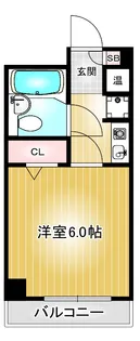 キングスコート今池【5階】の間取り