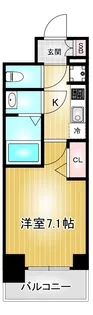 プレサンスTHE久屋大通レジェンド【4階】の間取り