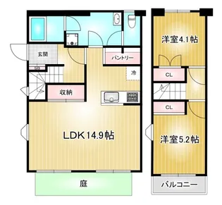 メイゾン芳野の間取り