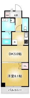 コアレジデンス【13階】の間取り