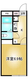 リバリステ庄内緑地公園【1階】の間取り