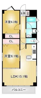 Gloria【1階】の間取り