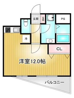 プラウランド名駅【6階】の間取り