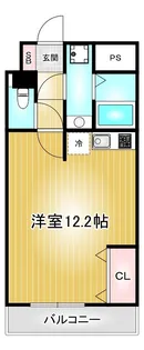 プラウランド名駅【7階】の間取り