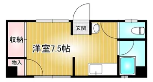 HP黄金ビル【2階】の間取り