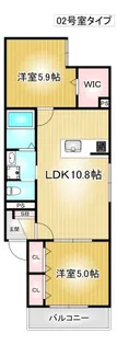 CELENEST今池【2階】の間取り