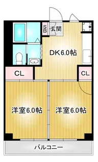 栄ビル【4階】の間取り