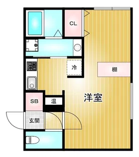 Branche千代田【3階】の間取り