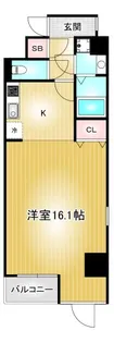 グラン シャリオ【8階】の間取り