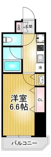 ベレーサ名駅ウエスト【3階】の間取り