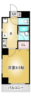 Blois アムール(ブロアアムール)【1階】の間取り