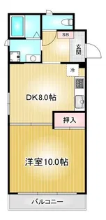 KATOHマンション【4階】の間取り