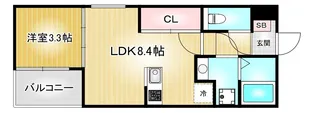 Patina六番町【2階】の間取り