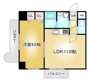 メゾン・エトワール【4階】の間取り
